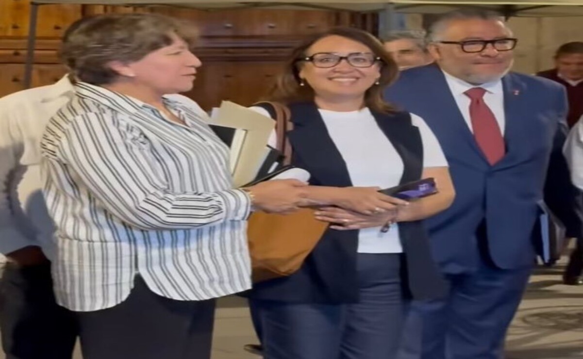Delfina Gómez estuvo con la alcaldesa de Ecatepec / Foto: Especial