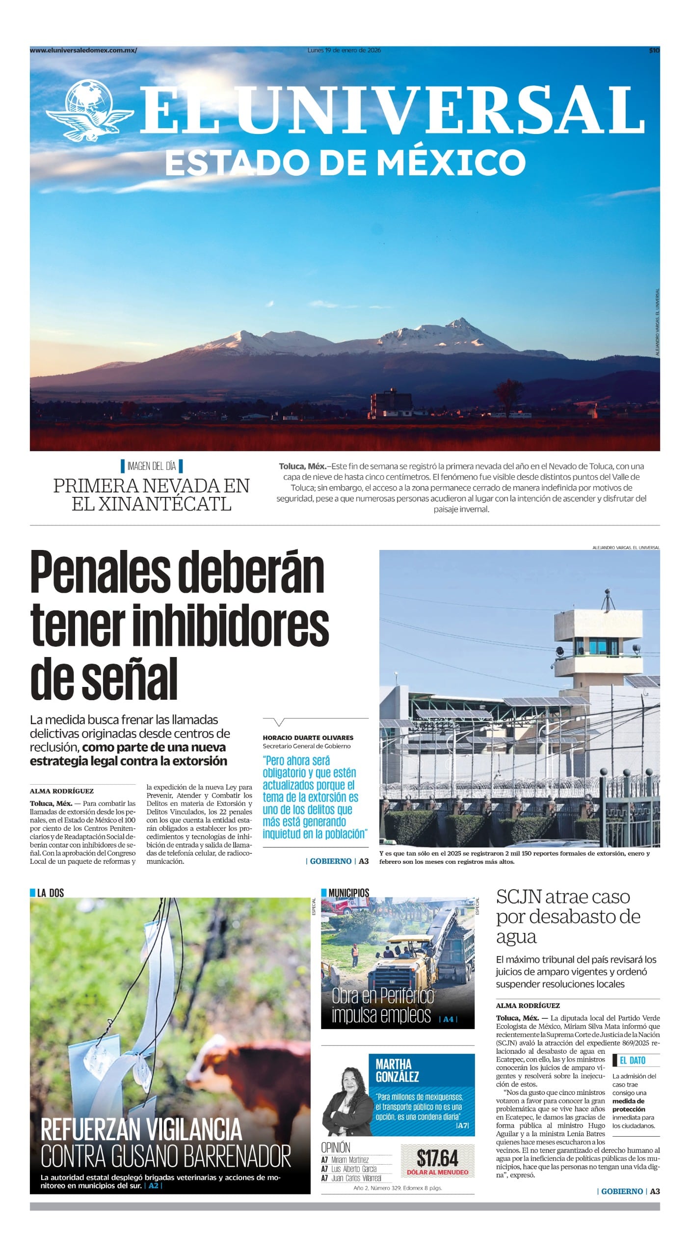 Portada 19 de enero