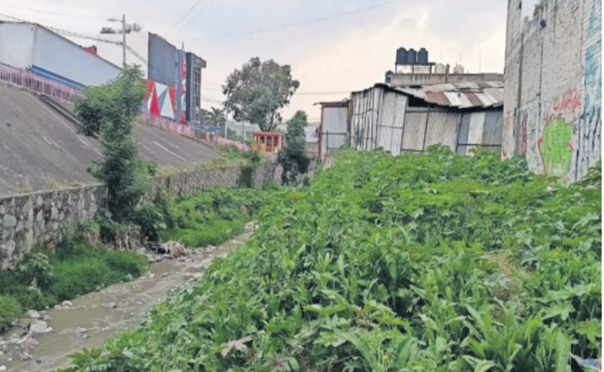 Las viviendas se encuentran en situación de riesgo debido a que fueron construidas en los límites del cauce del río del mismo nombre / Foto Gisela González