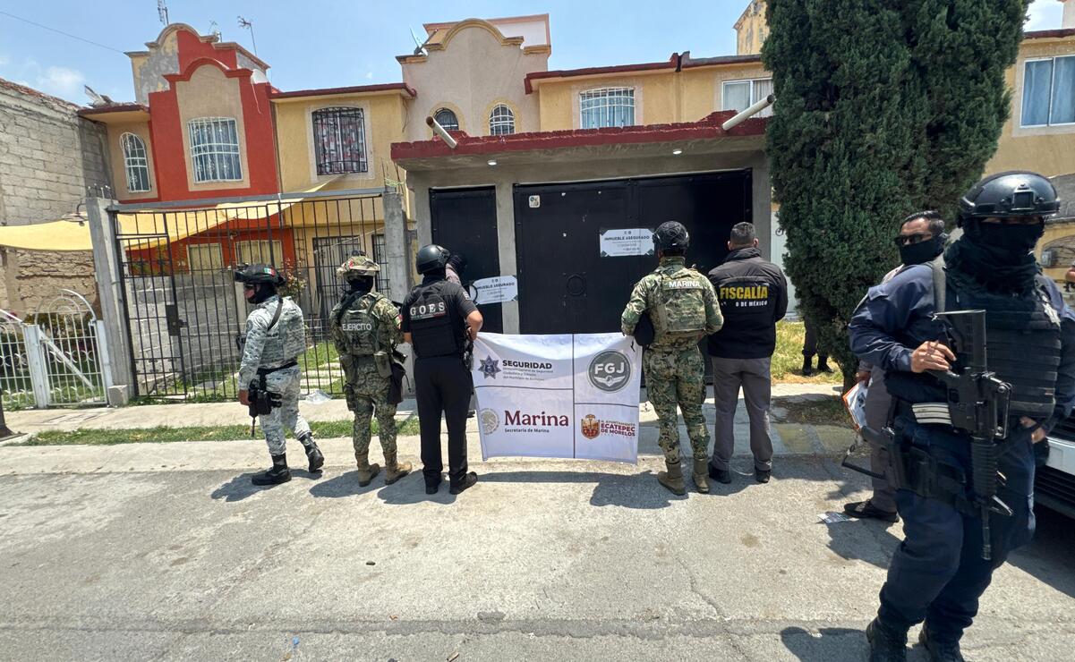 Elementos de la Fiscalía de la Sedena participaron en el operativo