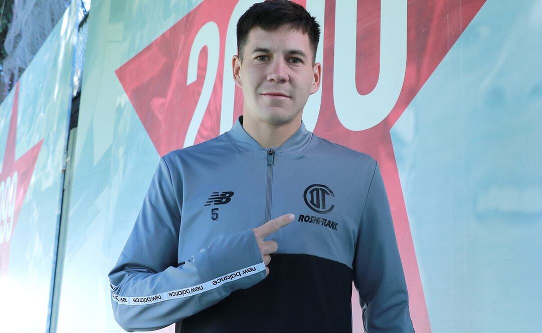 Franco Romero sigue adaptándose al fútbol toluqueño. Foto: Especial