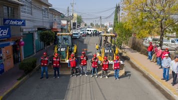 Caos vial en Coacalco: Inicia pavimentación con concreto hidráulico en la Av. Hank González