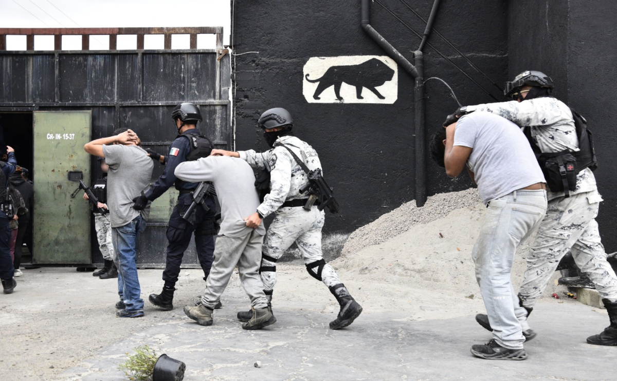 Operativo en Ocoyoacac: 42 posibles delincuentes detenidos en “RESICA”