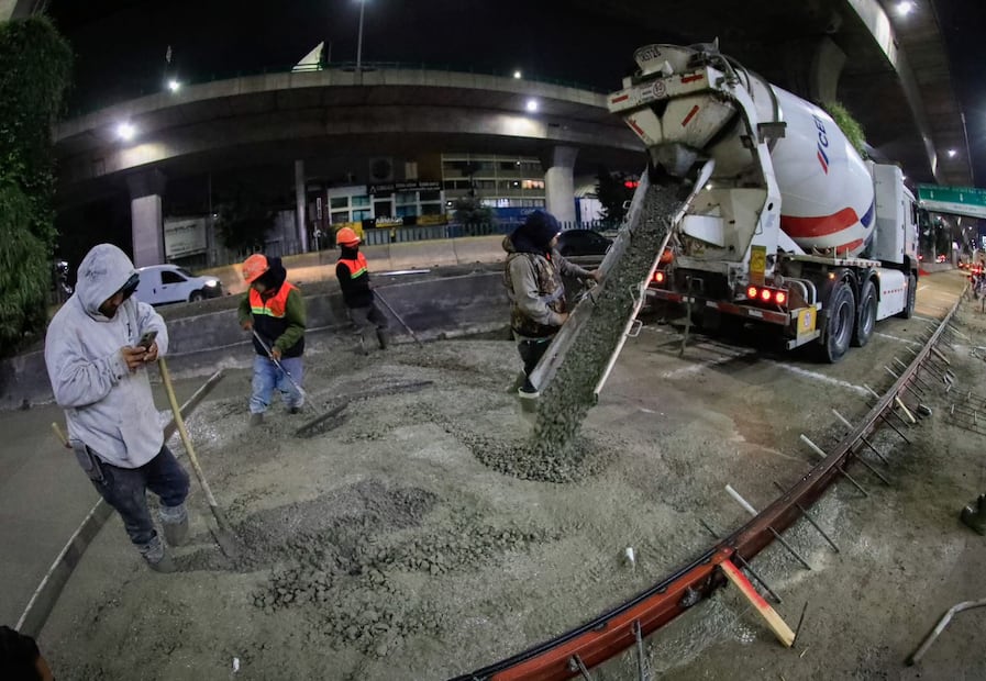 En enero, el gobierno comenzará la rehabilitación de 55 kilómetros del Periférico Norte, que beneficiará a más de 7 millones de personas en todo el Valle de México. Foto Especial