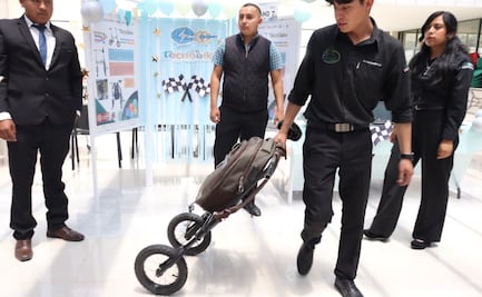 ¿Imaginas convertir una bicicleta en un carrito de carga? Estudiantes obtienen la patente