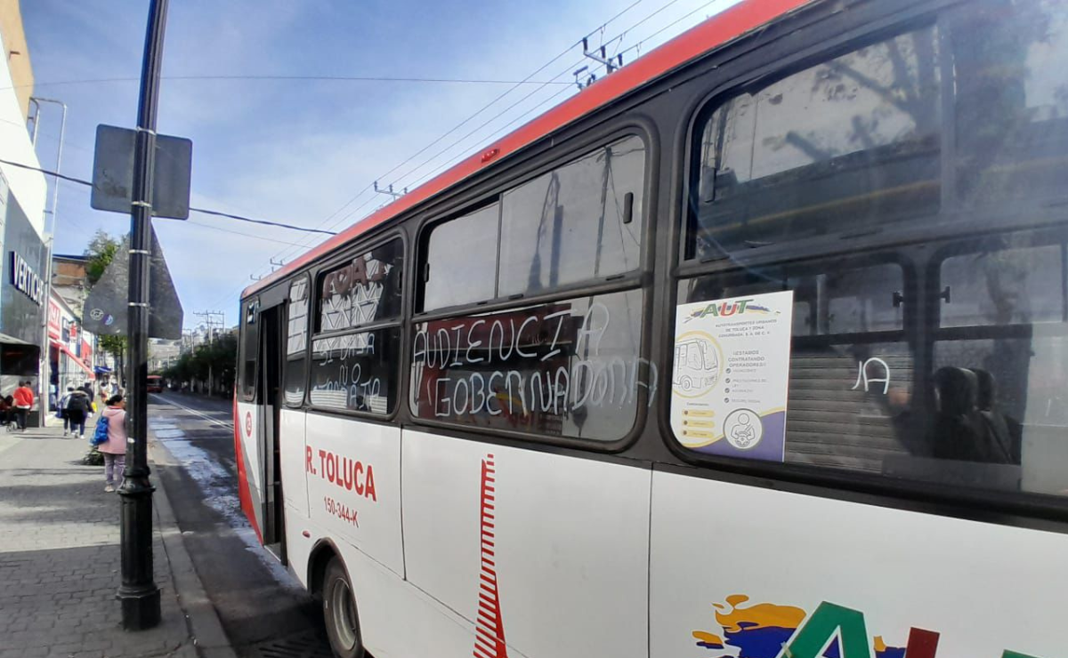 Más de dos mil unidades podrían dejar de circular la próxima semana en el Valle de Toluca. Foto: Alejandro Vargas