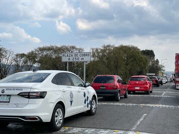 Aumenta 70% el tráfico en las carreteras de la región norte del Edomex