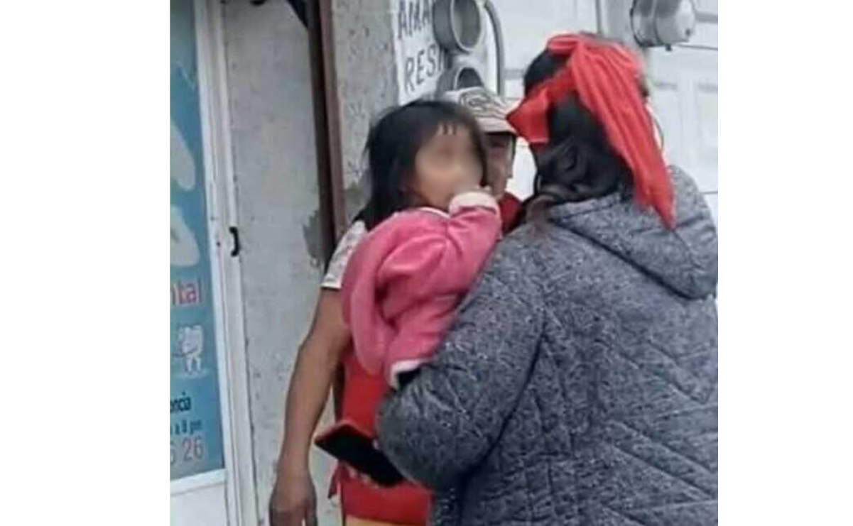 Hallan en Almoloya de Juárez a niña desaparecida en Toluca