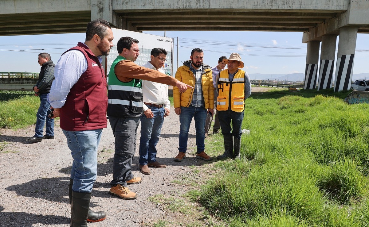 Autoridades supervisan la recuperación de Lerma / Foto: Especial