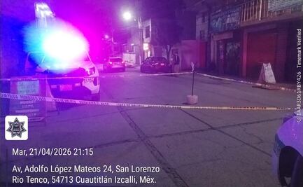 Roban camioneta en Cuautitlán y víctima resulta con herida de bala 