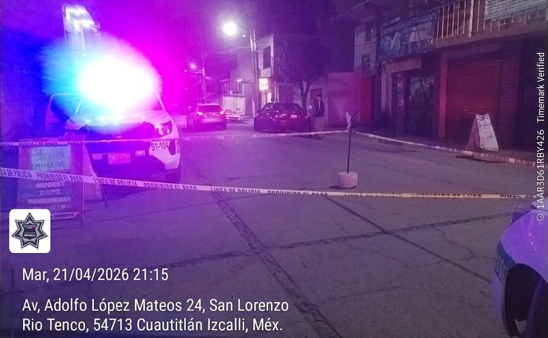 Paramédicos de protección civil y bomberos de Cuautitlán Izcalli prestaron los primeros auxilios. Foto. Especial