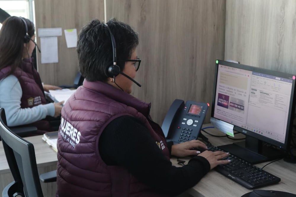 María Esther Rodríguez Hernández, Secretaria de las Mujeres señaló que en estas fechas la línea estará vinculada con el número nacional de emergencias 9-1-1. Foto: especial