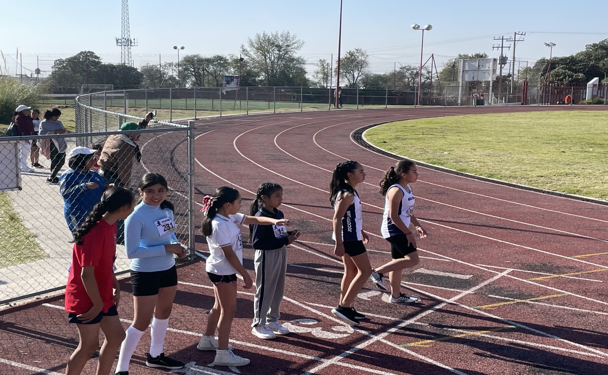 Atletas infantiles participaron en la etapa regional de los Juegos Deportivos Estatales y Paraestatales 2024-2025. Foto: Especial