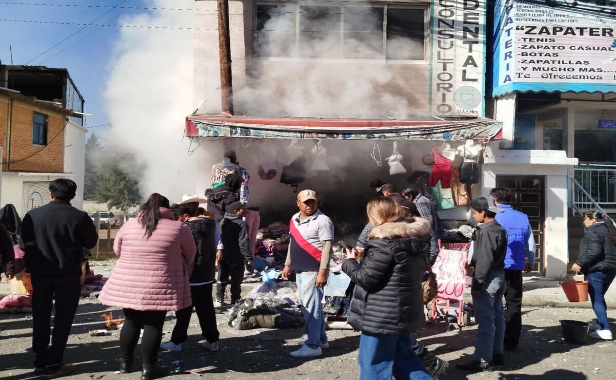 Video: Explota puesto de pirotecnia en Villa Victoria
