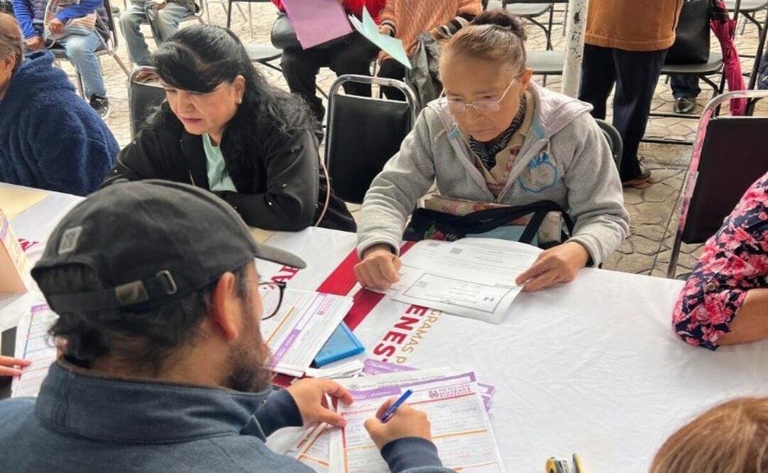 Ubica tu módulo para realizar el registro / Foto Secretaría del Bienestar Toluca