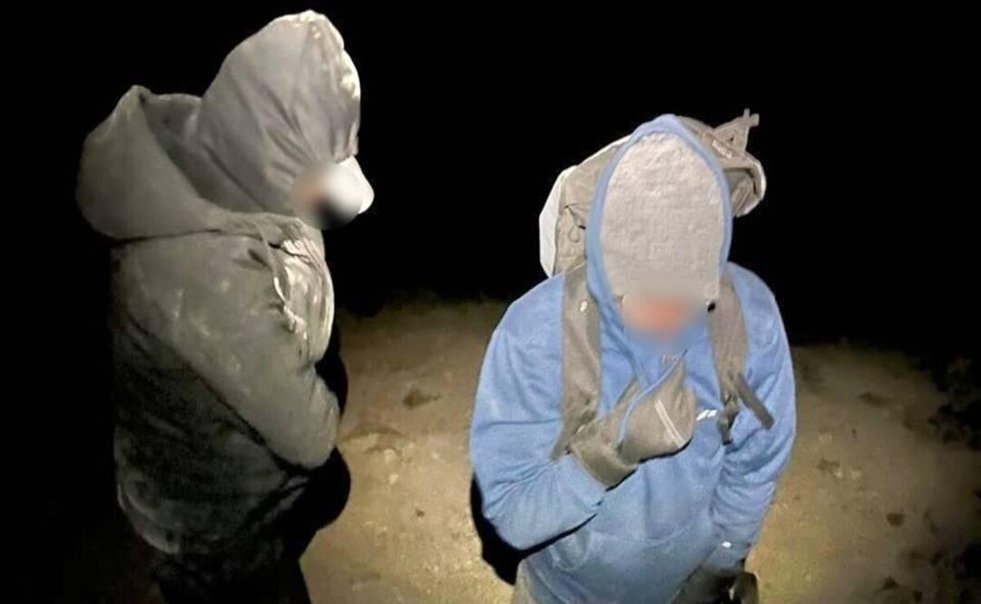 El personal desplegó un dispositivo de rescate para dos excursionistas en el Nevado de Toluca. Foto: Especial