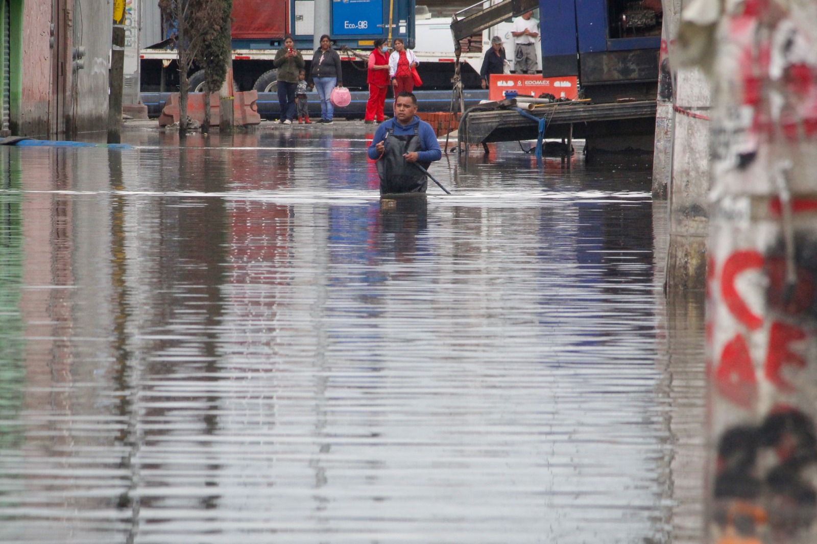 Chalco de nuevo entre aguas negras