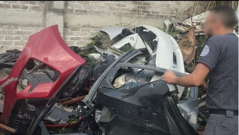 Recuperan 11 vehículos y 20 toneladas de autopartes en Chimalhuacán