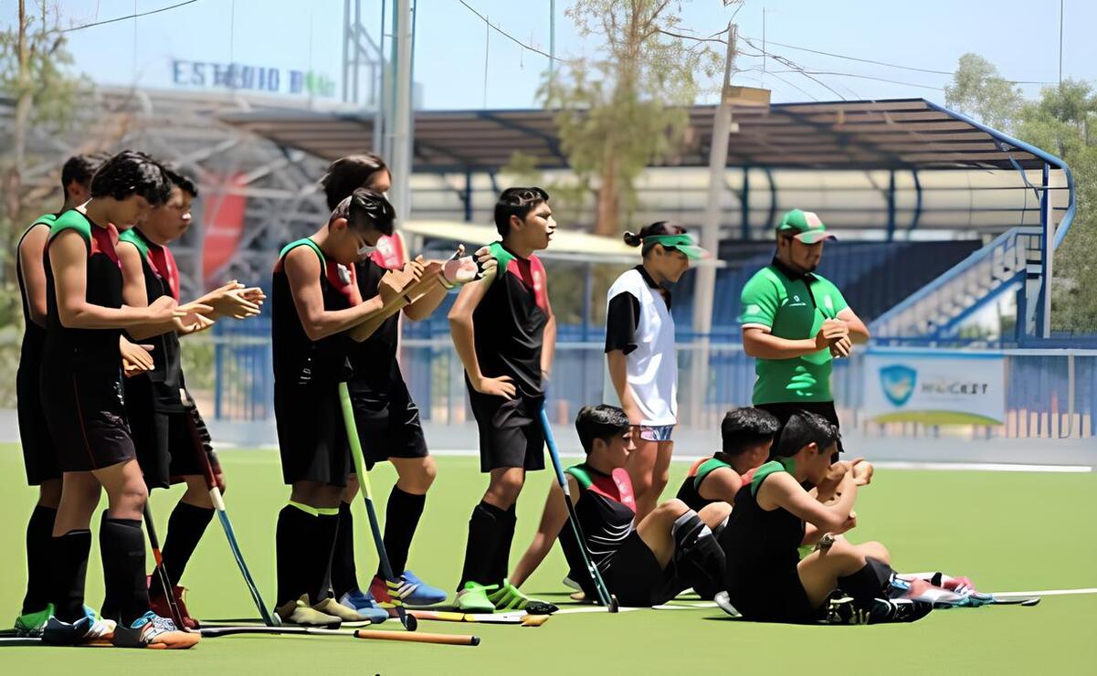 Este proyecto del Hockey sobre Pasto para deportistas con síndrome de down está en una primera etapa, pero se busca formar un equipo de primer nivel. Foto: Especial
