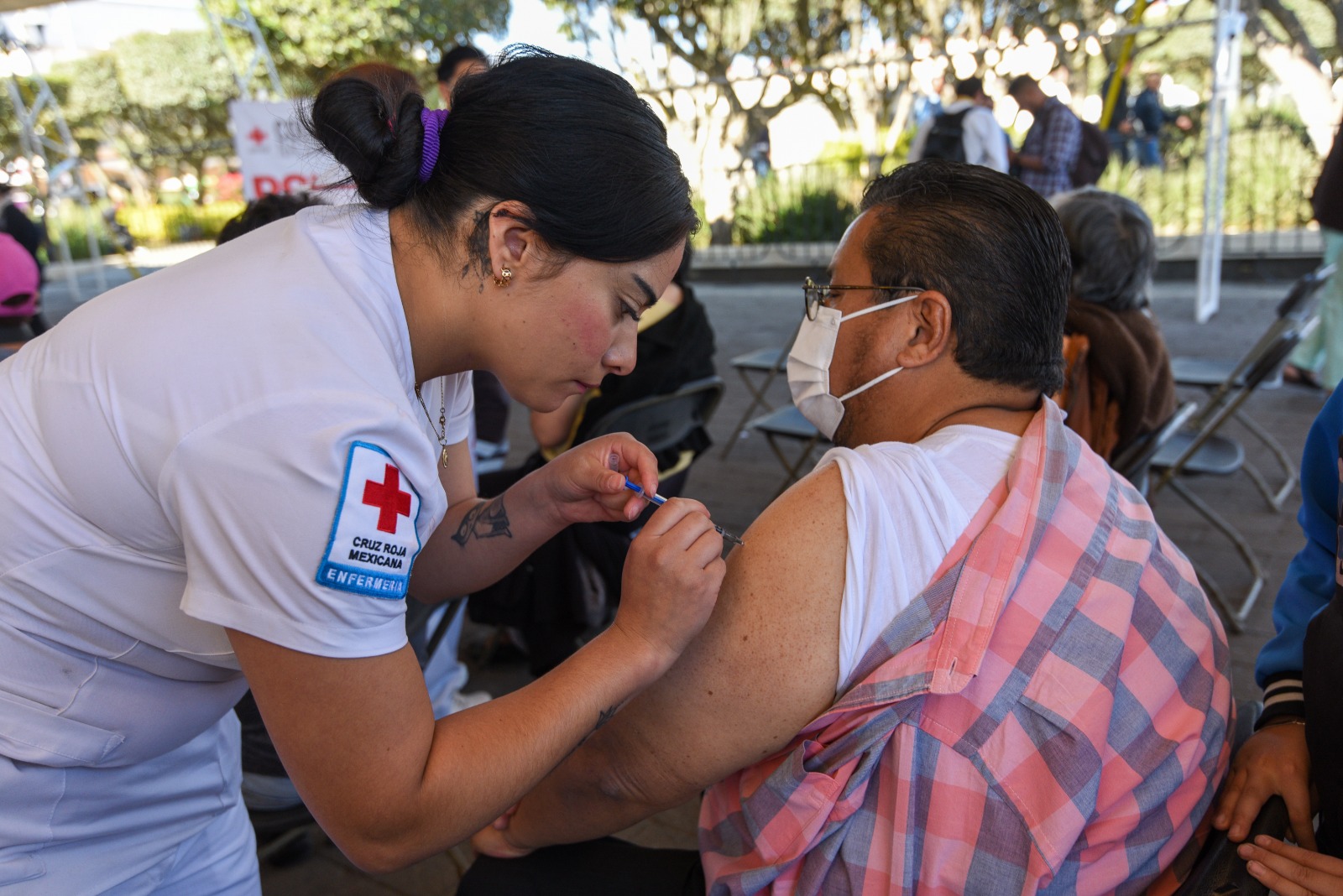 Se prevé la aplicación de 2 mil dosis de vacunas. Foto Michelle Sánchez