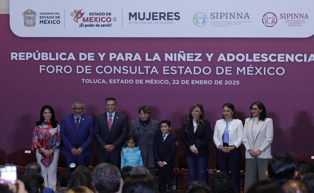 Delfina Gómez impulsa políticas públicas para el bienestar infantil en el Edomex