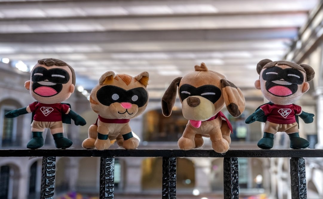 Olimpia, Eco, Brillo y Simba recomiendan reportar las llantas que se encuentren abandonadas / Foto Especial