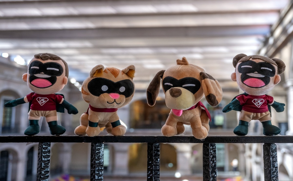 Olimpia, Eco, Brillo y Simba recomiendan reportar las llantas que se encuentren abandonadas / Foto Especial