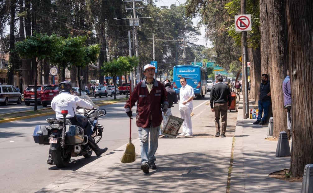 Así luce el avance de la recuperación urbana en el corazón de la capital mexiquense. Foto Especial