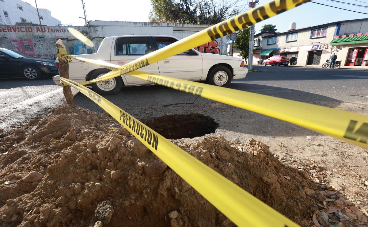 Aunque hay cintas de acordonamiento, no han servido para prevenir cualquier tipo de accidente. Foto: Alejandro Vargas