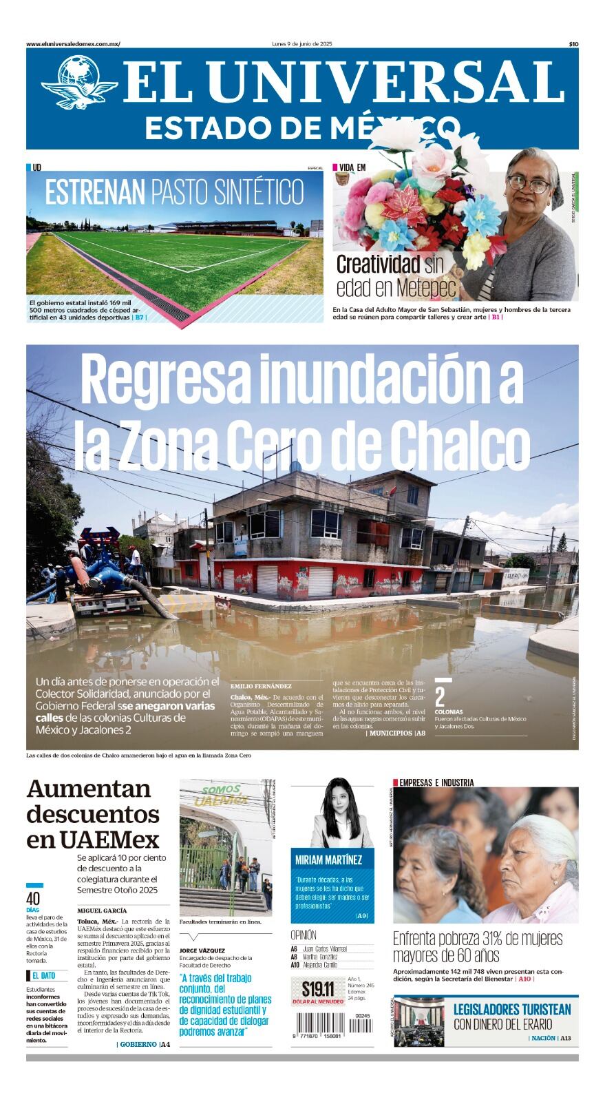 Portada 9 de junio 2025