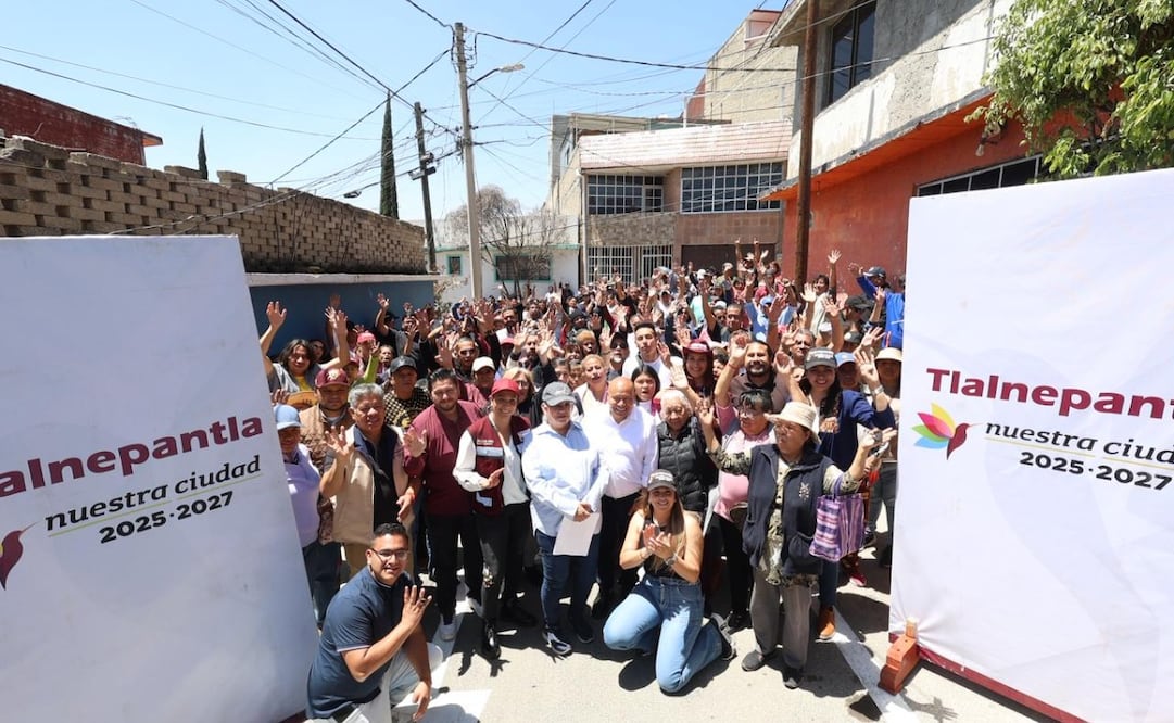 El alcalde Raciel Pérez Cruz supervisó personalmente la entrega de vialidades en la zona oriente, una de las más demandadas por la población. Foto Especial