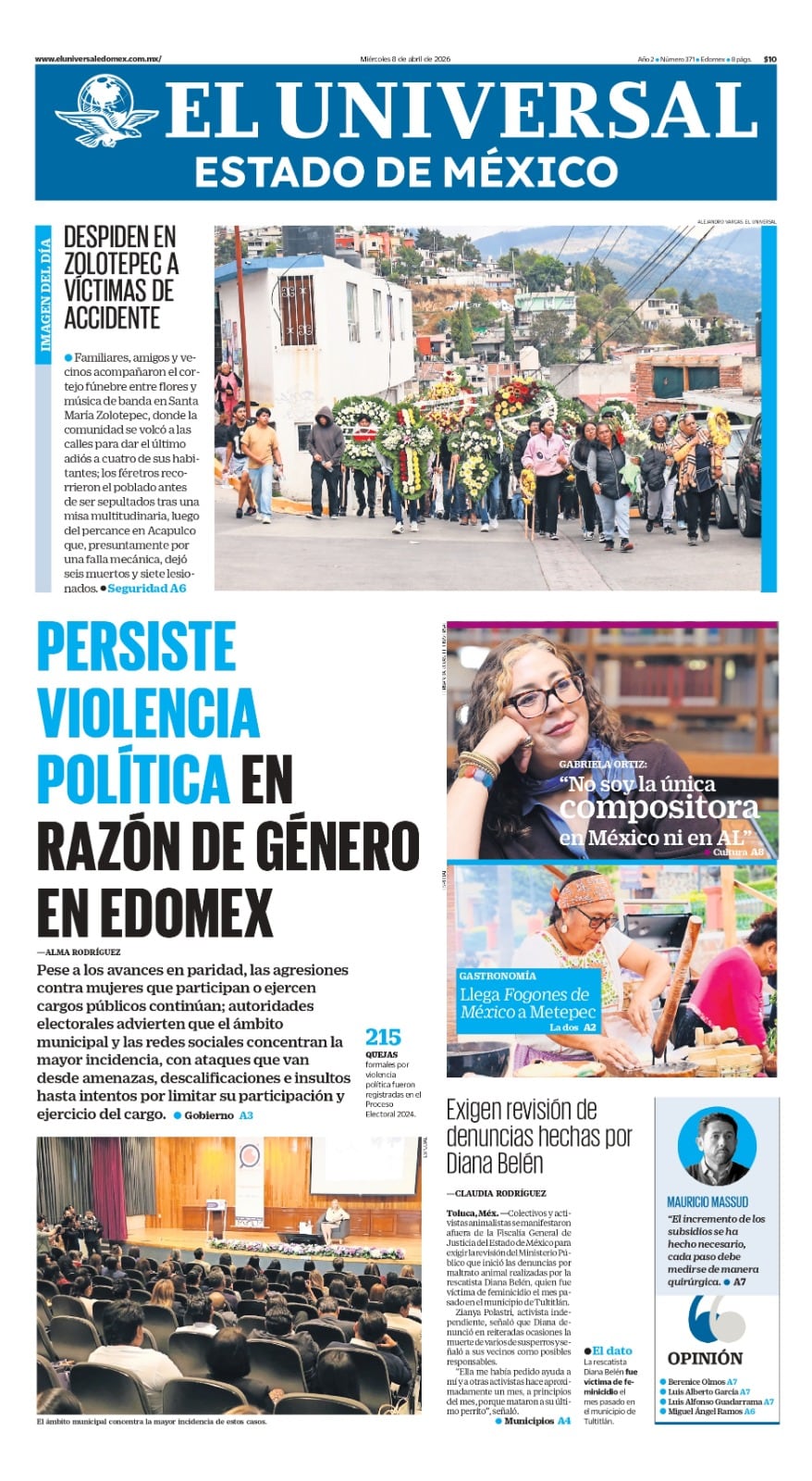 Portada 08 de abril de 2026