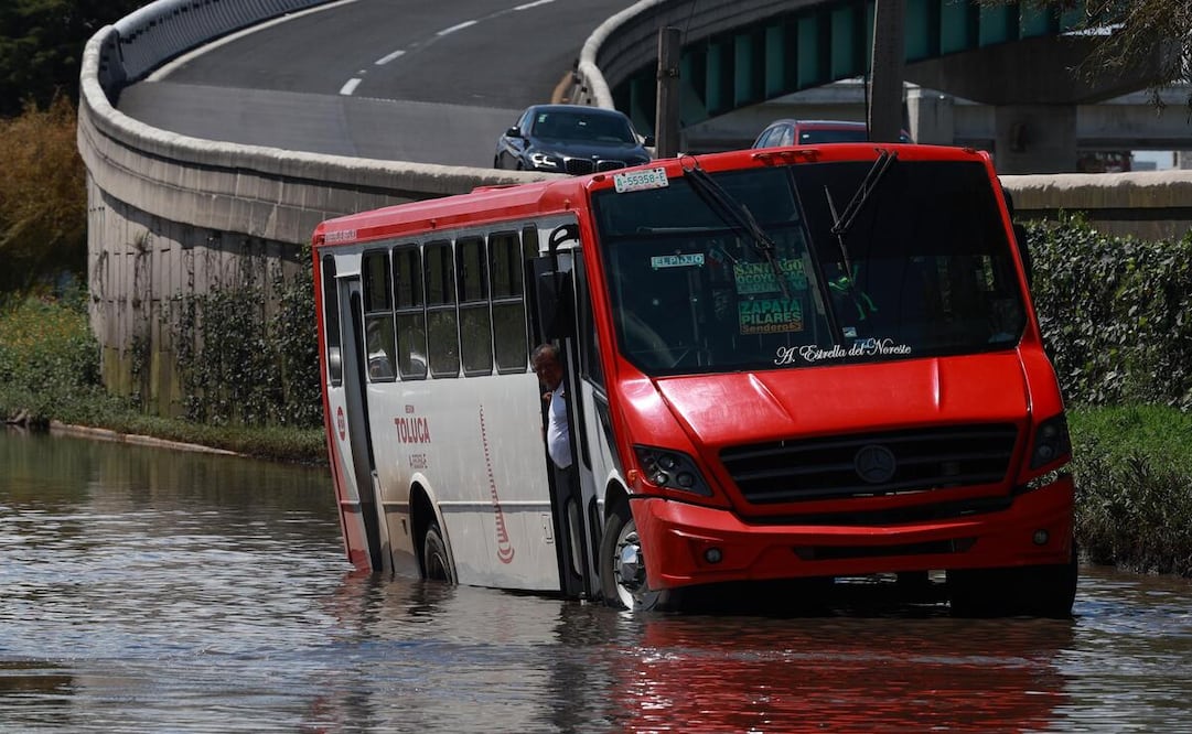 Tan solo el martes 16 de septiembre, cayeron dos camiones / Foto Alejandro Vargas