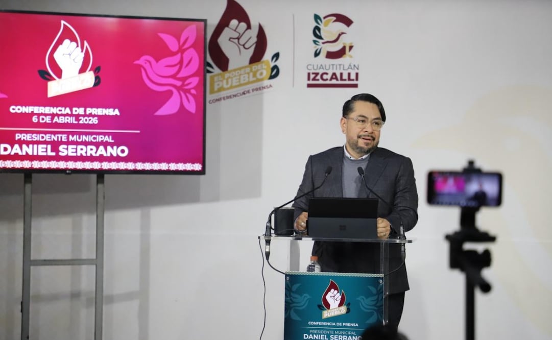 El alcalde Daniel Serrano Palacios enfatizó la importancia de la colaboración con el INM para devolver la paz a los sectores comerciales del municipio. Foto Especial