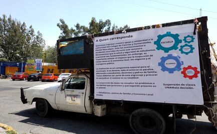 Cierre del CCH Naucalpan cumple un mes y ahoga a comerciantes y transportistas