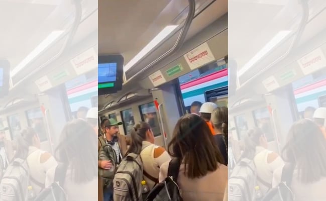 Cortocircuito en estación Observatorio deja varado al tren Interurbano; desalojan a usuarios 