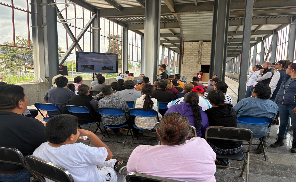Prometen indemnizar a 150 familias afectadas por obras del Tren México-AIFA