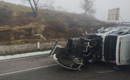 Accidente en la autopista Toluca-Atlacomulco deja un herido y fuerte congestionamiento