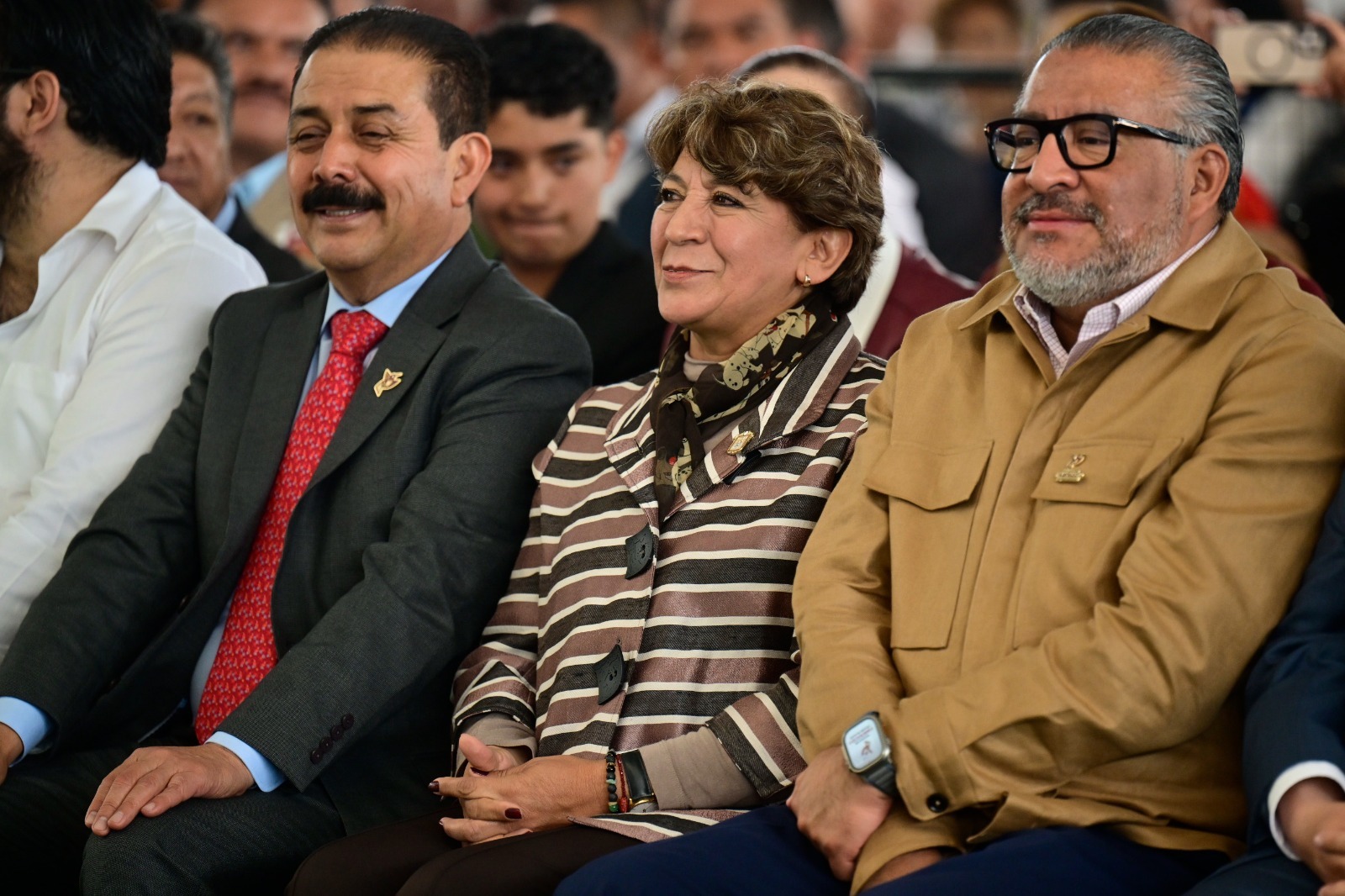 Delfina Gómez subrayó la incorporación de 9 millones de mexiquenses al esquema IMSS-Bienestar. Foto Especial