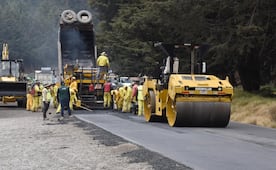 Avanza reconstrucción de la carretera México-Toluca a Tenango del Valle
