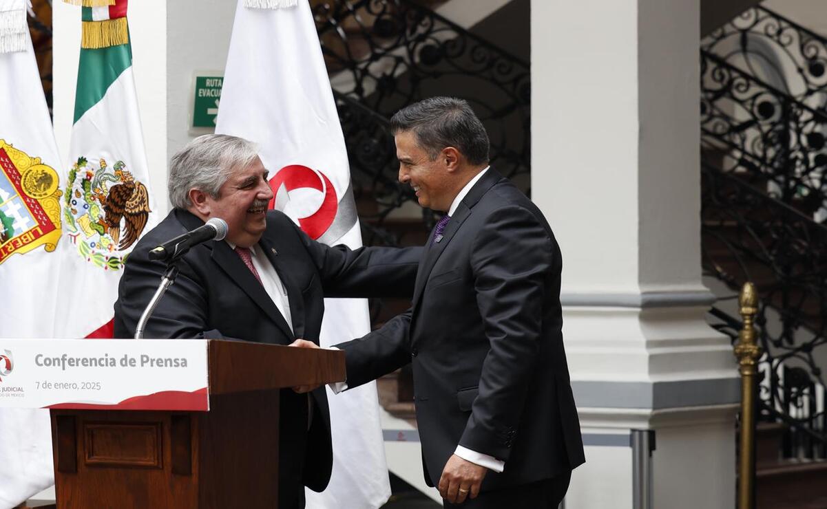 Ricardo Sodi Cuellar concluyó con su cargo en el Poder Judicial y Fernando Díaz será presidente provisional. Foto: Arturo Hernández