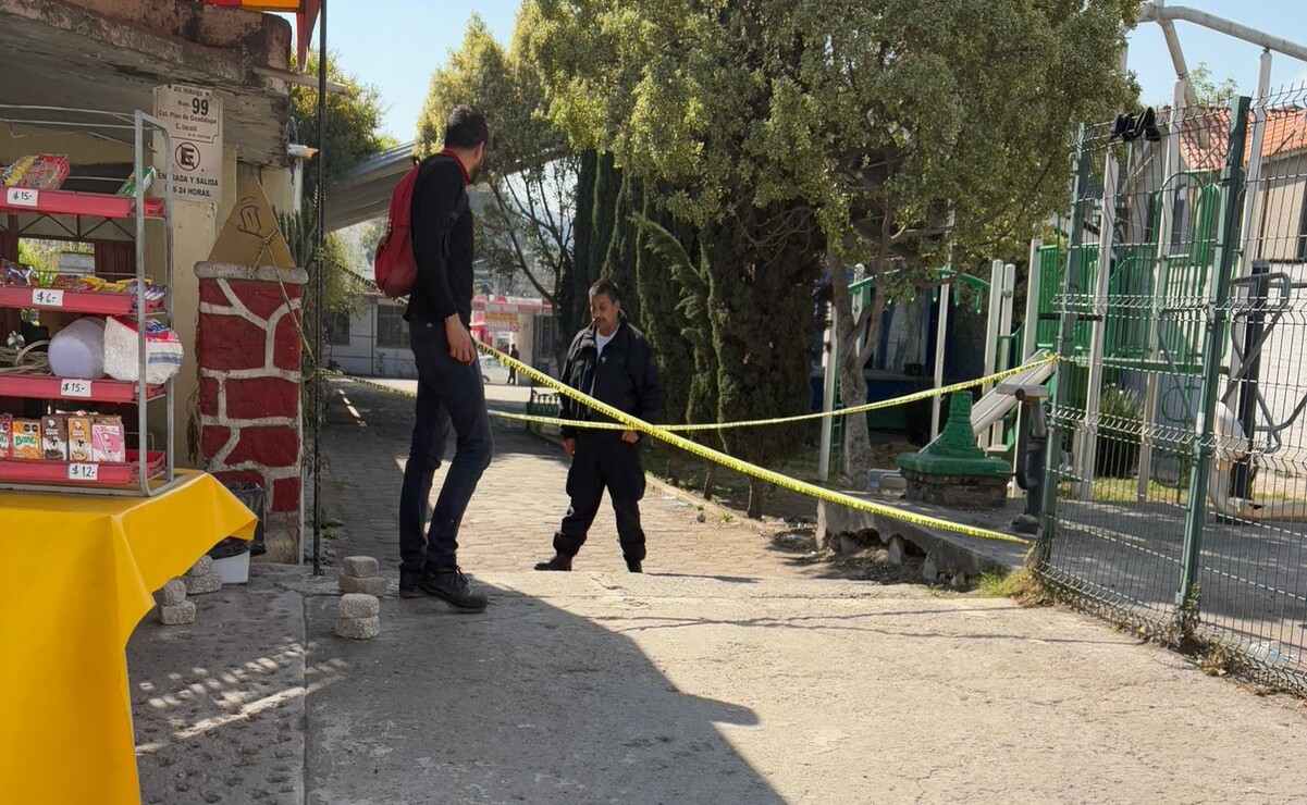Elementos de la policía acordonaron el lugar. Foto: Arturo Contreras