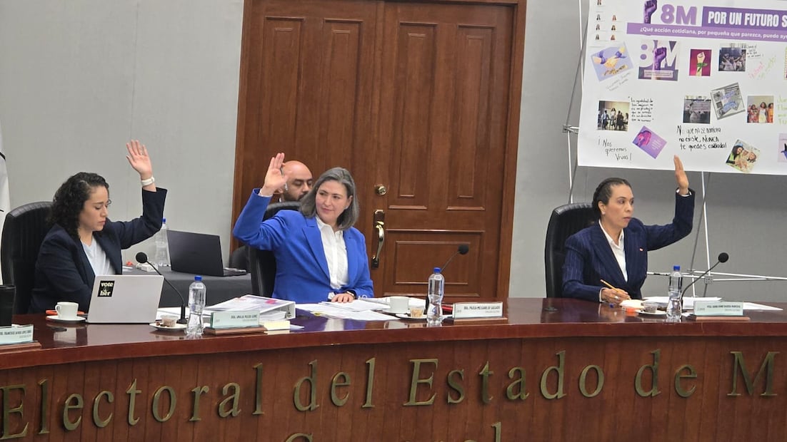 La consejera presidenta del IEEM, Amalia Pulido Gómez refirió que, tras un análisis exhaustivo, responsable y austero, se determinó la cantidad de recursos a solicitar. Foto: Alma Rodríguez