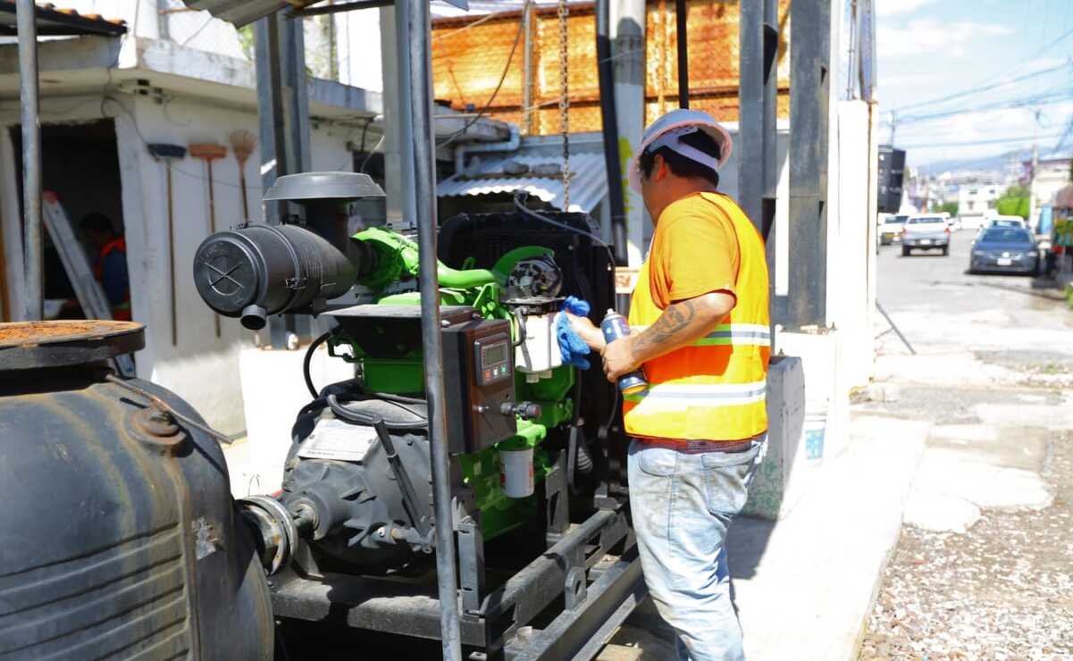Reactivan siete cárcamos en Ecatepec para reducir inundaciones