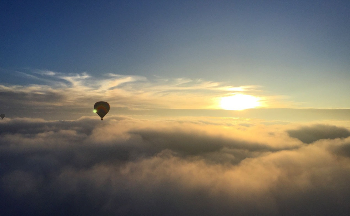 Teotihuacán regula vuelos de globo para proteger a turistas. Foto: Especial