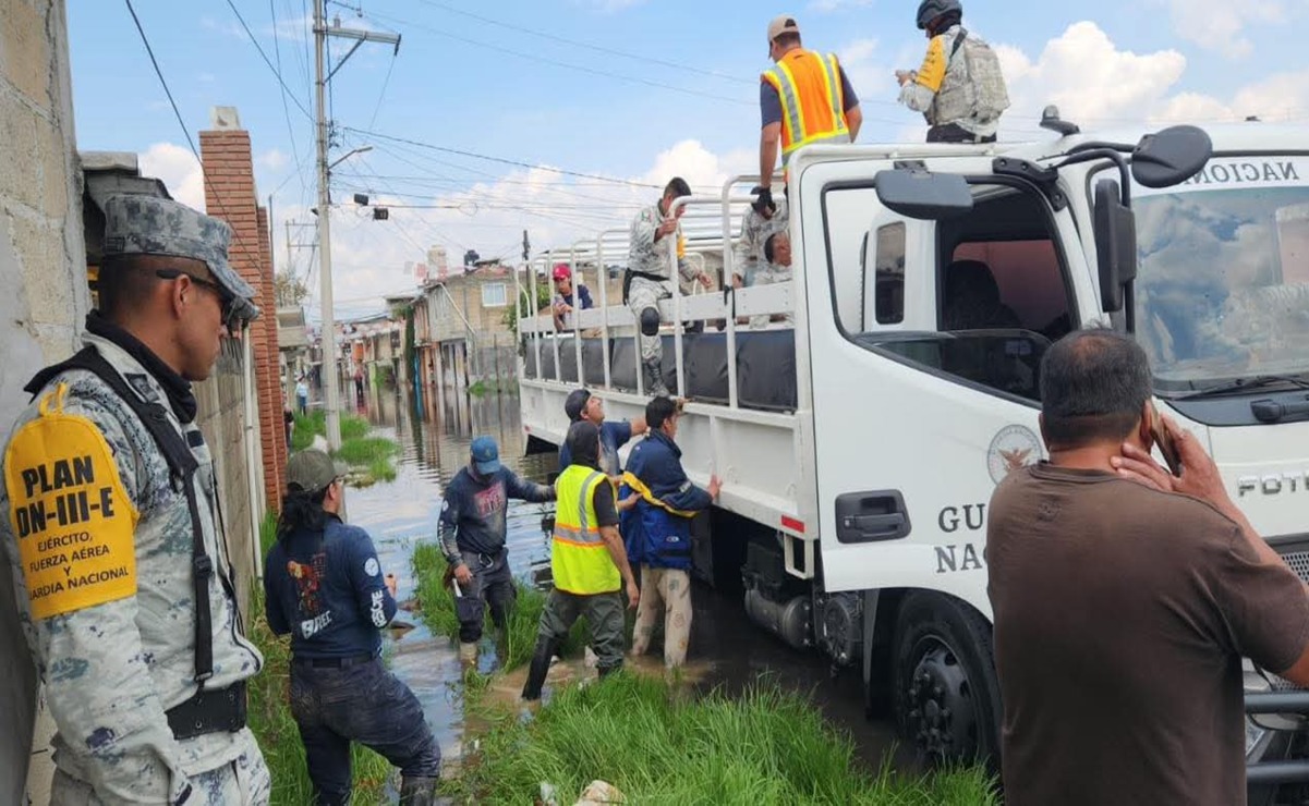 Se instalaron tres refugios temporales para las familias afectadas / Foto Especial
