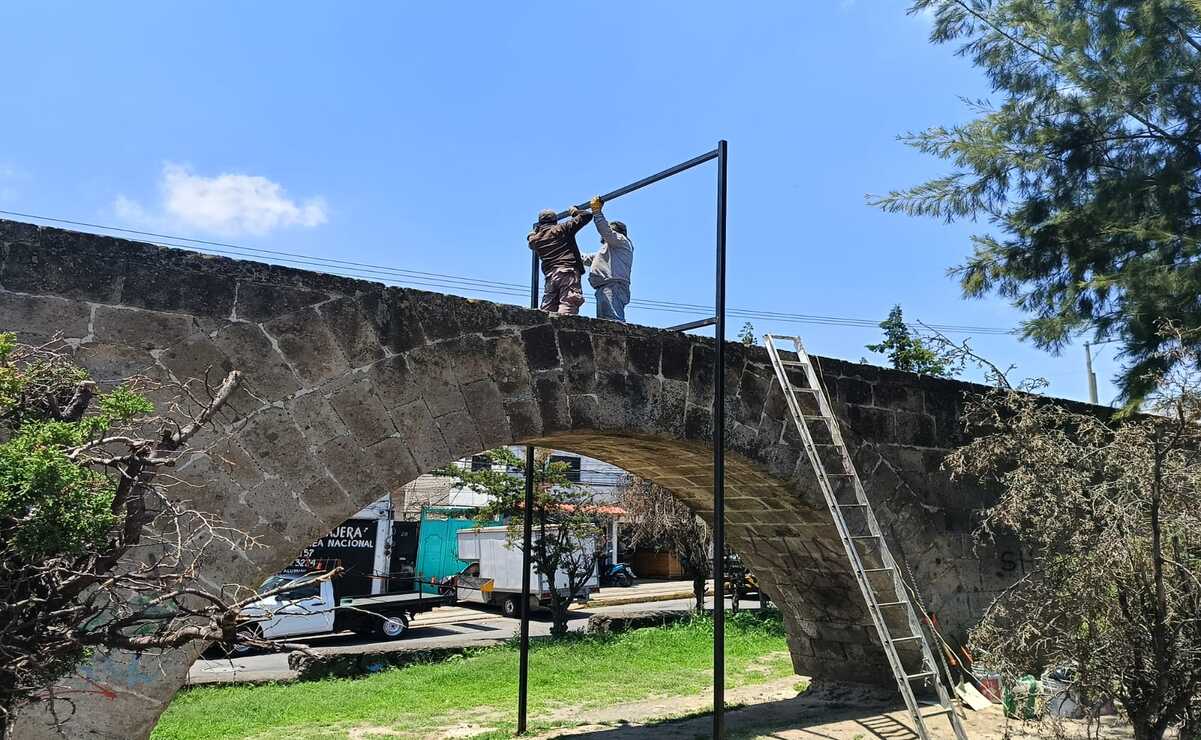 El pasado 25 de julio un hombre cayó de una altura estimada entre 15 y 16 metros, quien falleció en el lugar. Foto: Gisela Gonzales Granados / El Universal Estado de México