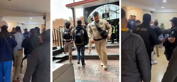 Grupo de choque irrumpe en escuela privada con alumnos en clases por disputa administrativa en Tlalnepantla