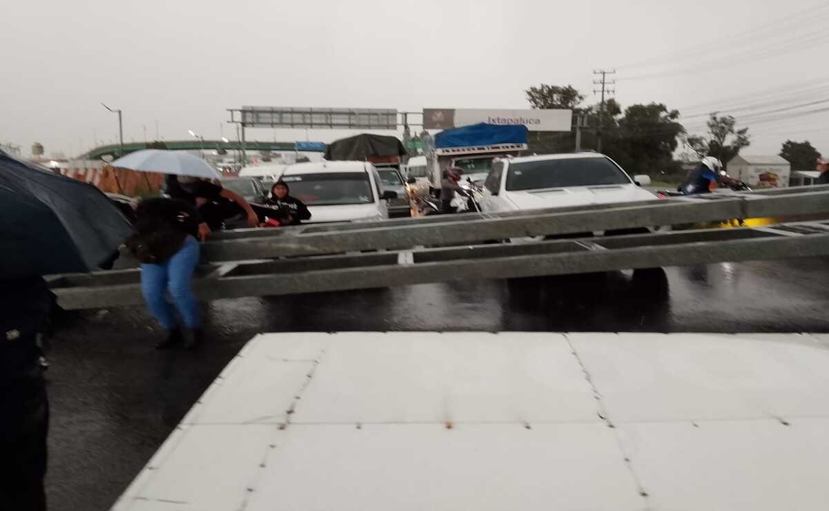 De acuerdo a Protección Civil del gobierno del Estado de México no hay personas lesionadas / Foto: Especial