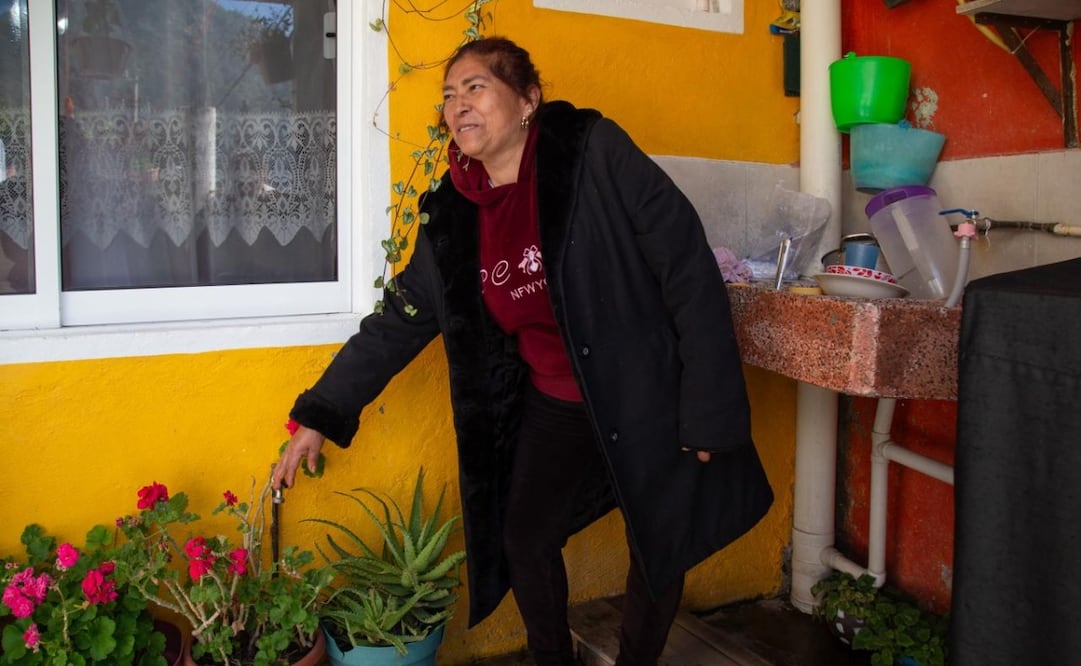 Vecinos de Naucalpan manifiestan su respaldo a la propuesta para garantizar un reparto justo y equitativo del agua del Sistema Cutzamala en el Edomex. Foto Especial